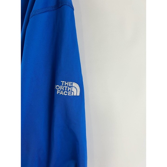North Face XXL Blue Long Sleeve Sweater Pull Over 1/4 Zipper KMPG Federal Audit - Picture 5 of 6